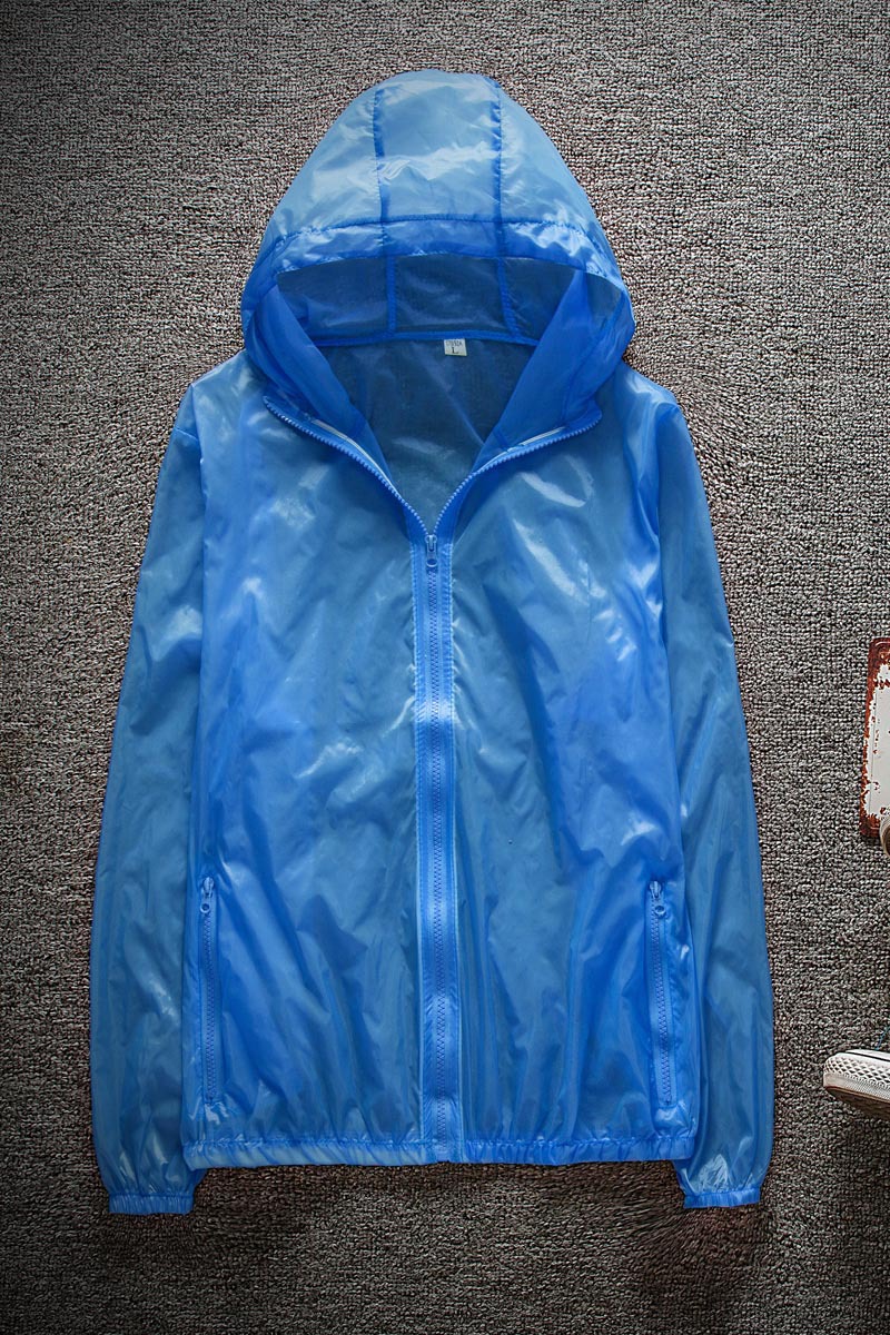 Summer sunscreen clothing short sunscreen clothing breathable new large size coat outdoor skin trench coat thin factory agent