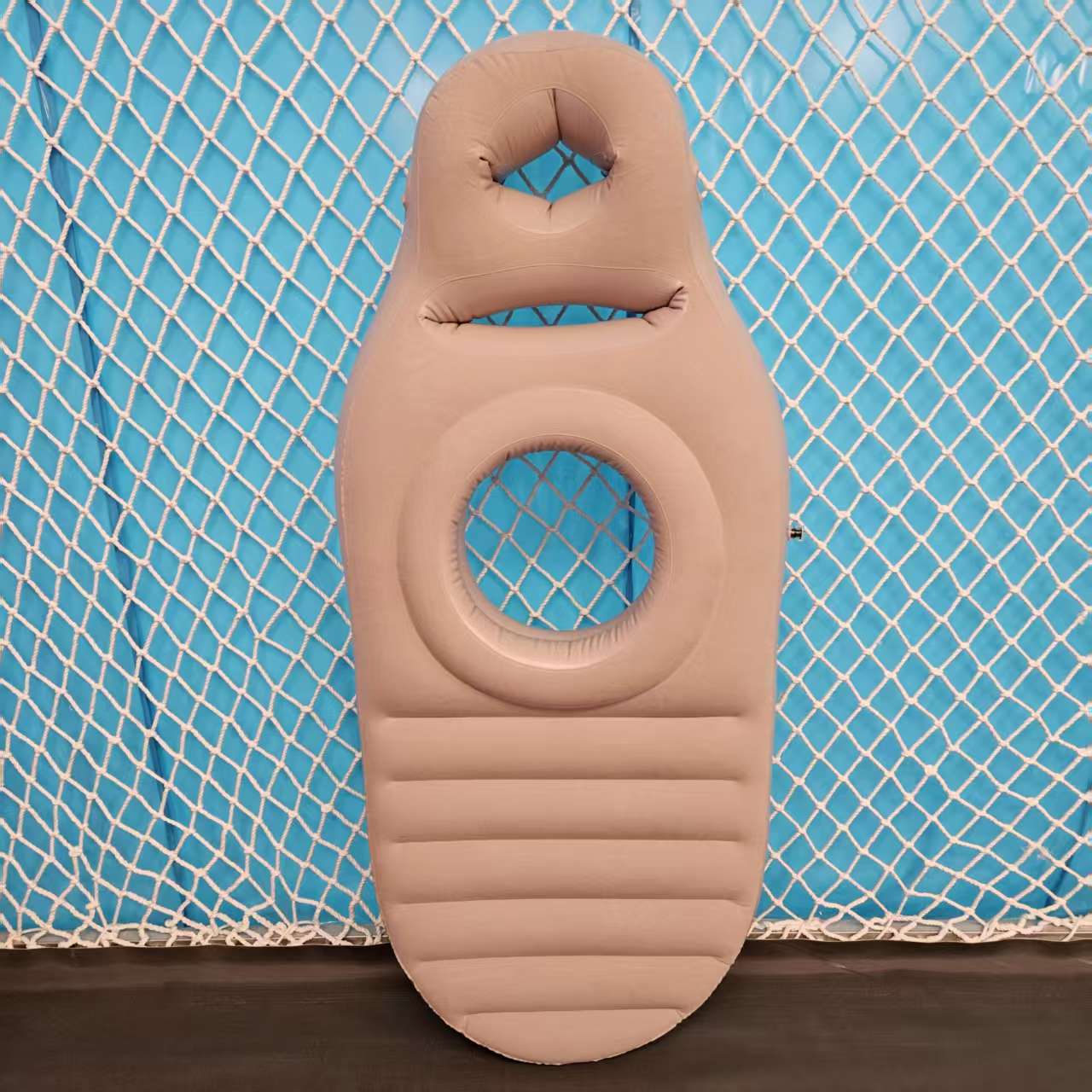 Picture of Manufacturers in stock inflatable pregnant women cushion sleeping pillow inflatable cushion surface flocking inflatable cushion pregnancy essential