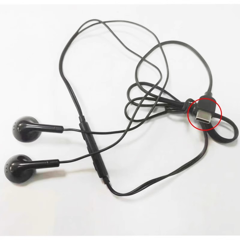 Picture of Recording Pen Accessories OTG Cable USB Plug Wire-controlled Headset Multi-interface Data Cable Recording Pen Microphone