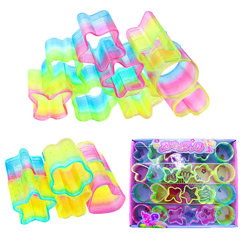 Picture of small size magic rainbow circle 5cm upgraded version of the new children's educational toys stall selling supply manufacturers wholesale