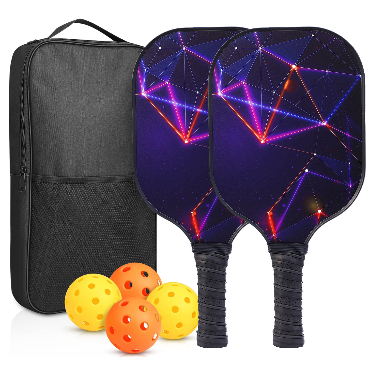 Picture of Carbon Fiber Pickleball Racket Honeycomb Board Outdoor Sports Carbon Pickleball Racket Cross-Border Pickleball Paddle