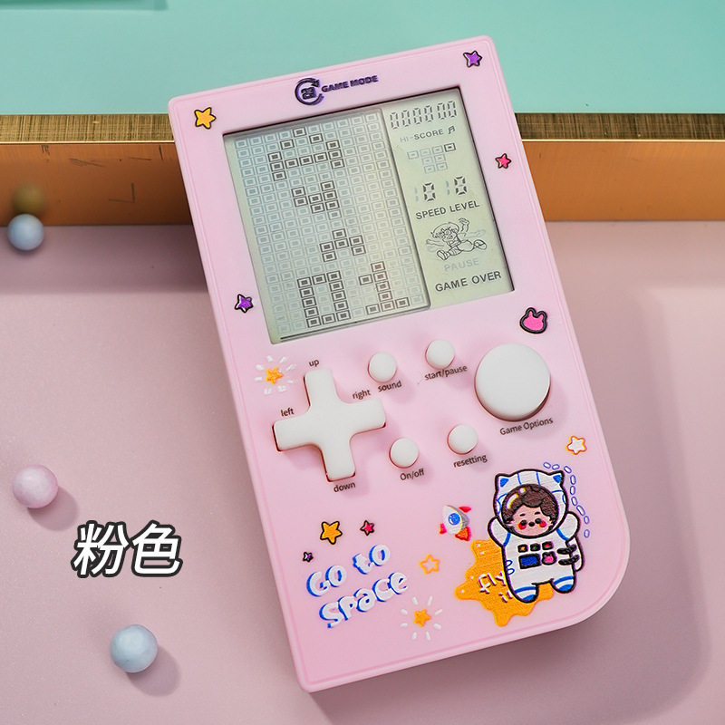 Picture of Cross-border Large-screen Handheld Student Kidsren's Puzzle Nostalgic Retro Portable Digital Game Console Toy