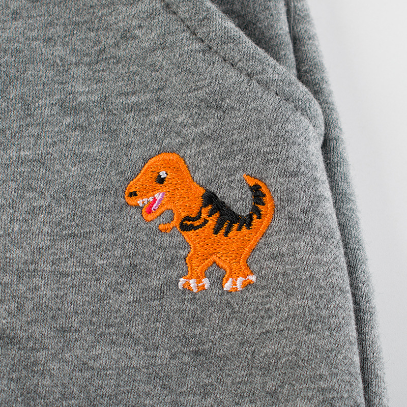 Picture of Korean style children's clothing spring new 2024 children's sports pants fleece-lined boys' pants baby trousers one consignment