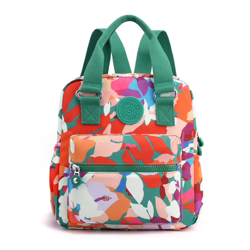 Picture of Simple Schoolbag Printed Backpack High-end Women's Portable Waterproof Backpack Large Capacity Shoulder Bag Cross-Border