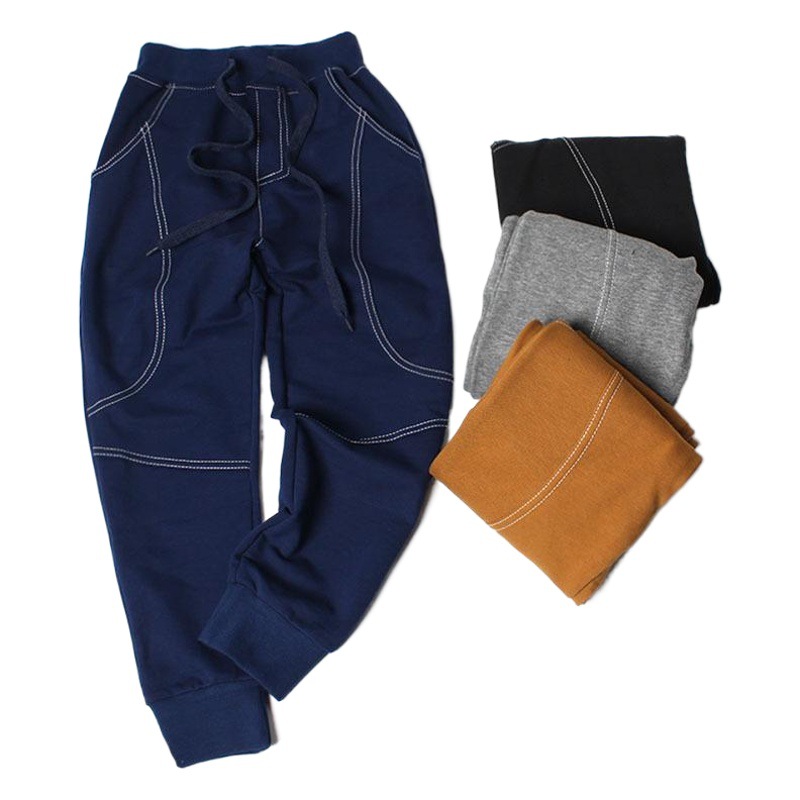 Autumn Children's Pants Korean Style New Children's Sports Long Pants Big Children's Pure Cotton Casual Anti-Mosquito Pants Children's Pants Wholesale