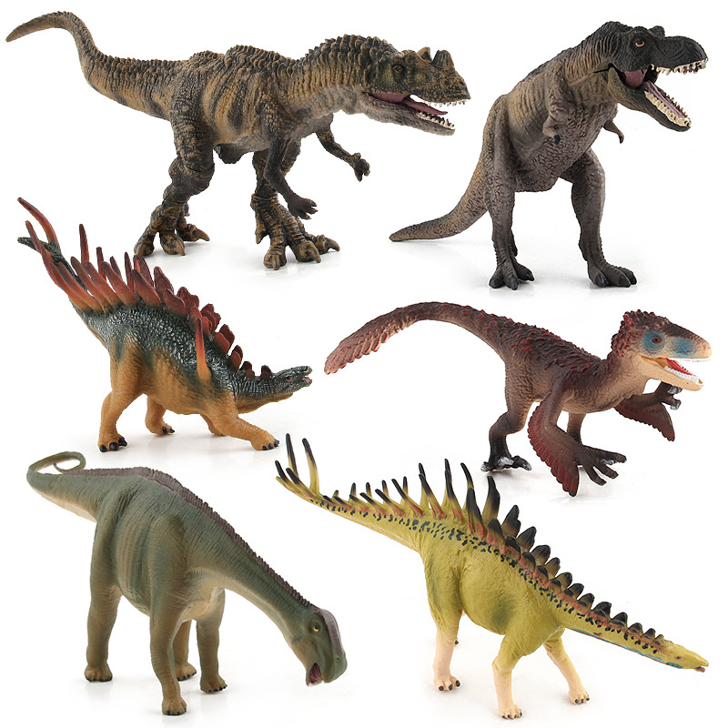 Picture of Shell Fish Animal Model Jurassic Dinosaur Model Toy Simulation Dinosaur Utah Raptor Triceratops Cross Border