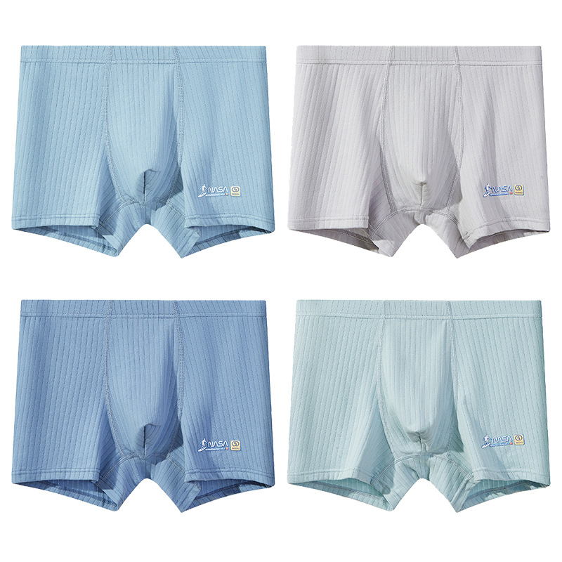 Picture of Men's underwear men's cotton loose breathable boxer shorts men's teenagers boys' boxer shorts