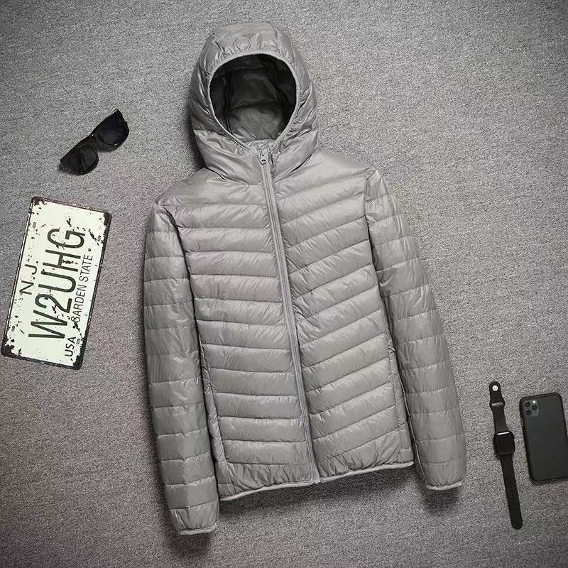 Picture of Anti-season men's cotton-padded jacket short light work cotton-padded jacket men's young and middle-aged plus size feather cotton-padded jacket father's winter coat