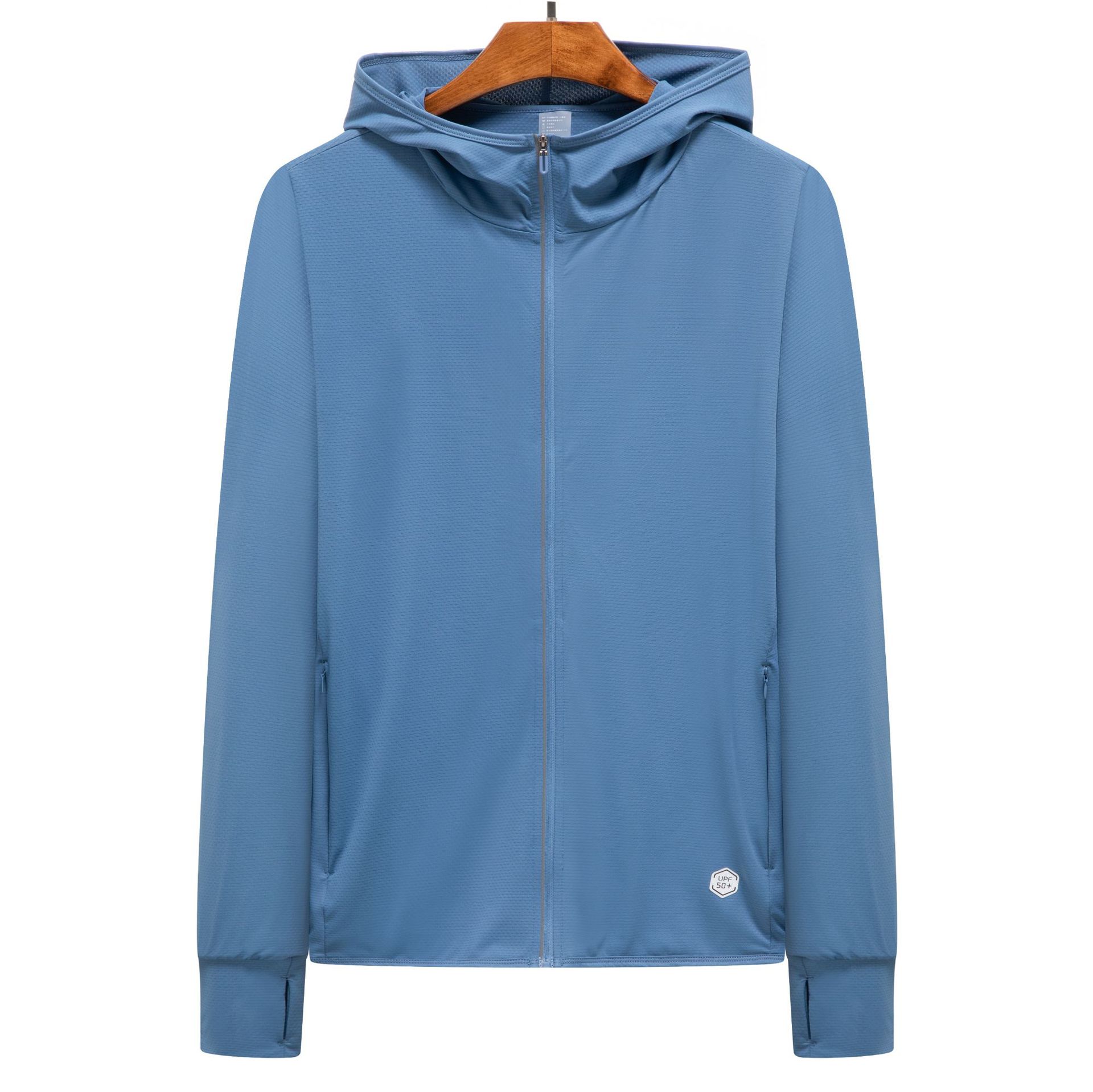 Picture of 2022 New Sunscreen Clothing Women's Outdoor Windbreaker Spring and Summer Anti-UV Thin Breathable Hooded Riding Sunscreen Clothing for Men