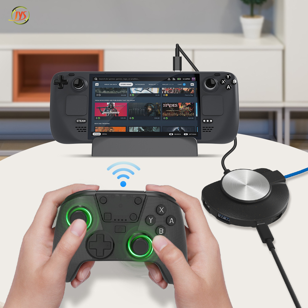 Picture of JYS Steam Deck/Switch OLED/Switch Universal TV projection screen converter with network port