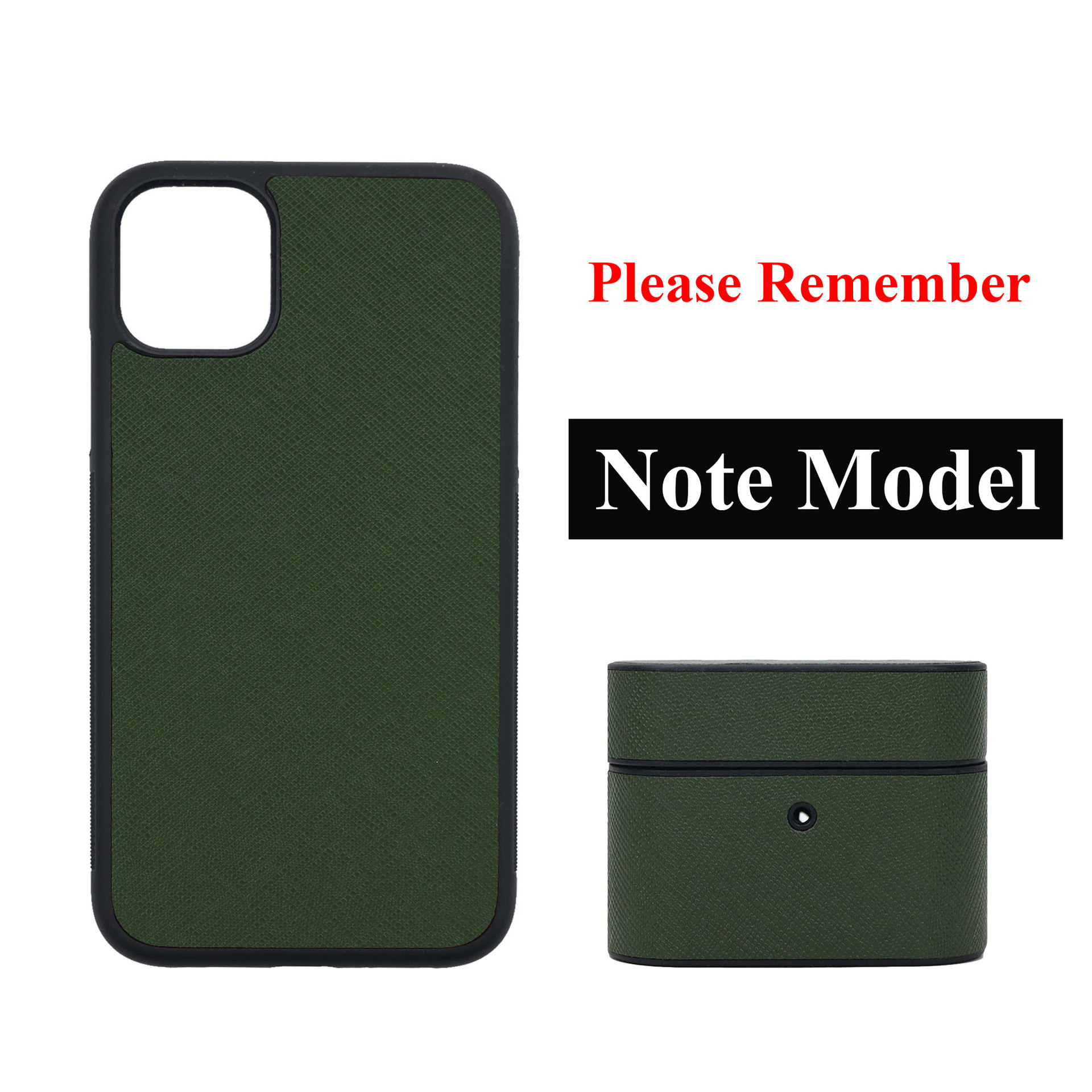 Picture of Genuine Leather drop-resistant Airpods Bluetooth headset protective cover + phone case for Iphone11-15Samsung