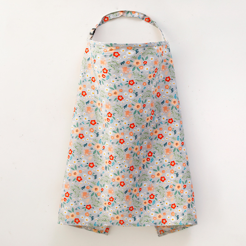 Picture of Cotton nursing towel nursing towel outdoor nursing shawl multi-functional spring, summer and autumn covering towel sling cover cloth anti-exposure
