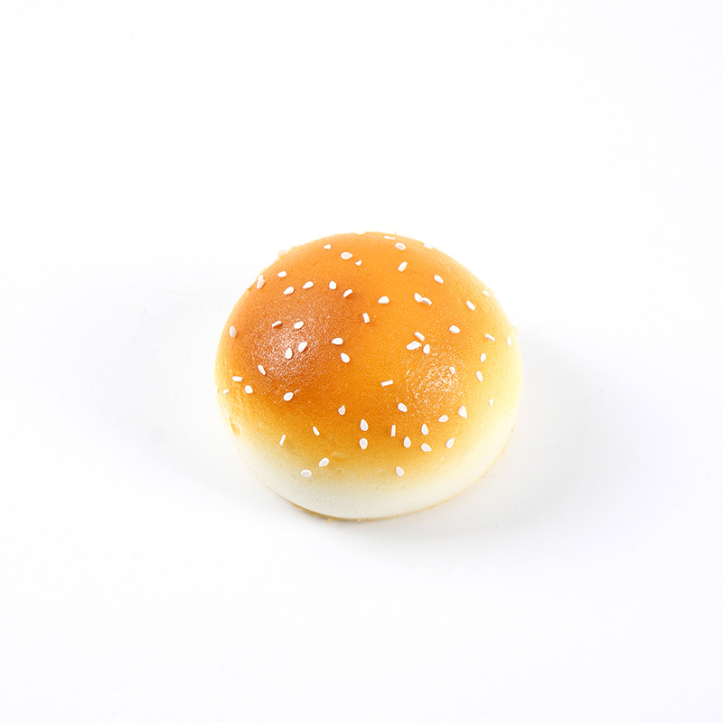Picture of PU slow rebound simulation steamed buns dumplings flower roll model fake food food decompression pinch music toys