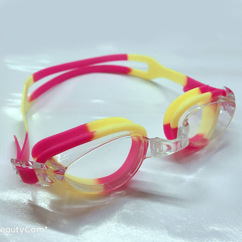 Picture of 2025 myopia goggles cross-border silicone plating swimming goggles in stock goggles anti-fog swimming glasses suit wholesale
