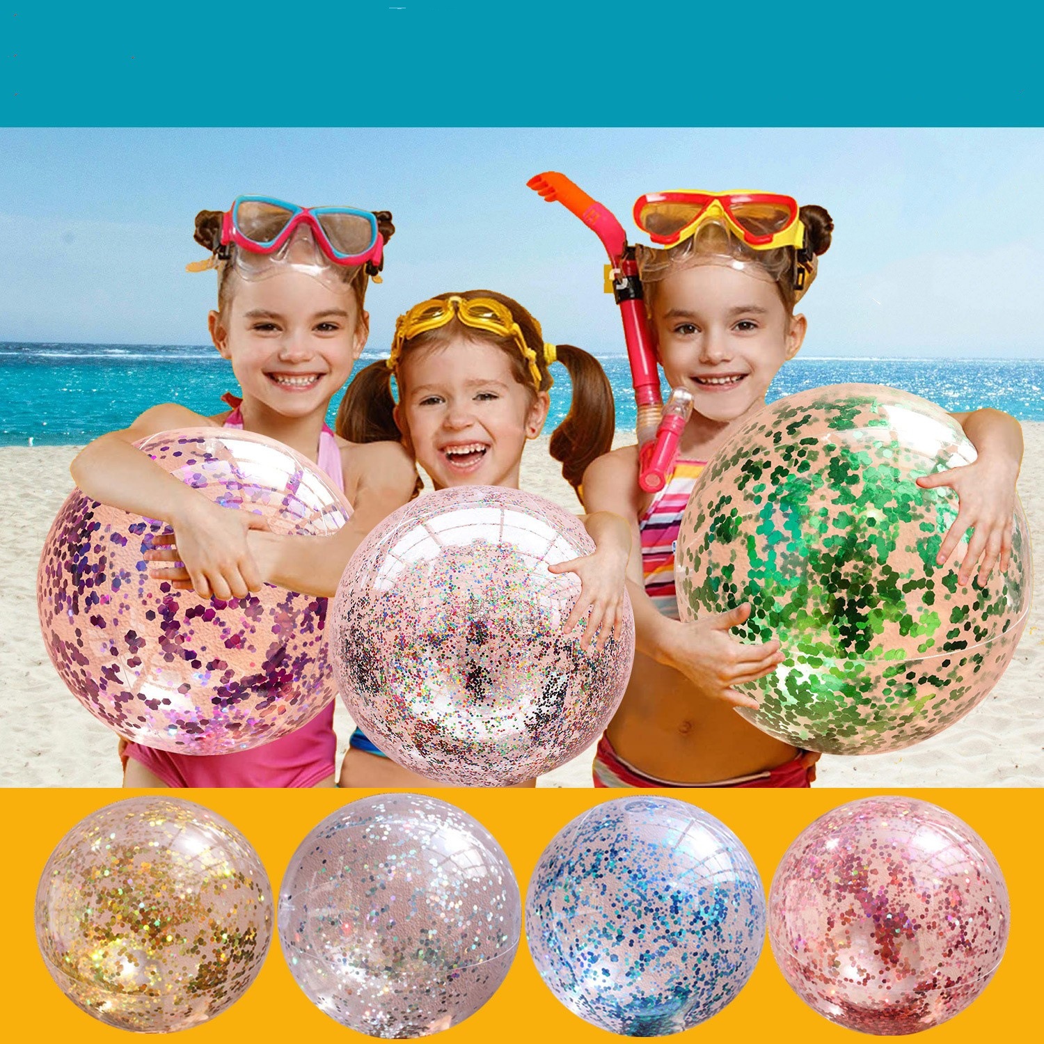 Picture of Children's slide pool sunshade swimming pool alligator fountain mushroom water inflatable play house baby ball pool