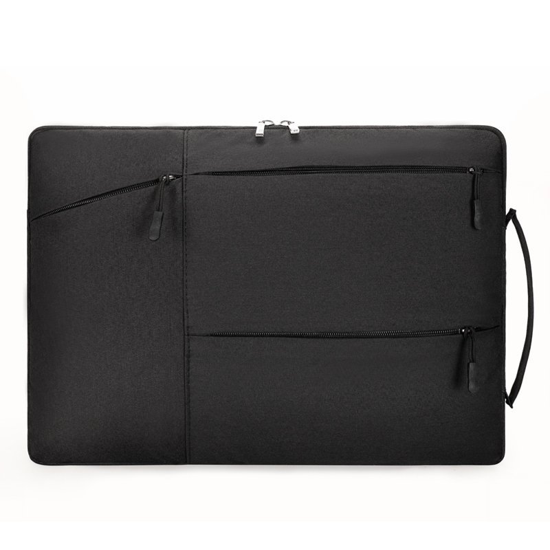 Picture of Multi-zipper Pocket Storage Thickened Logo Drop-resistant Laptop Sleek Bag 15.6 "Portable Laptop Bag