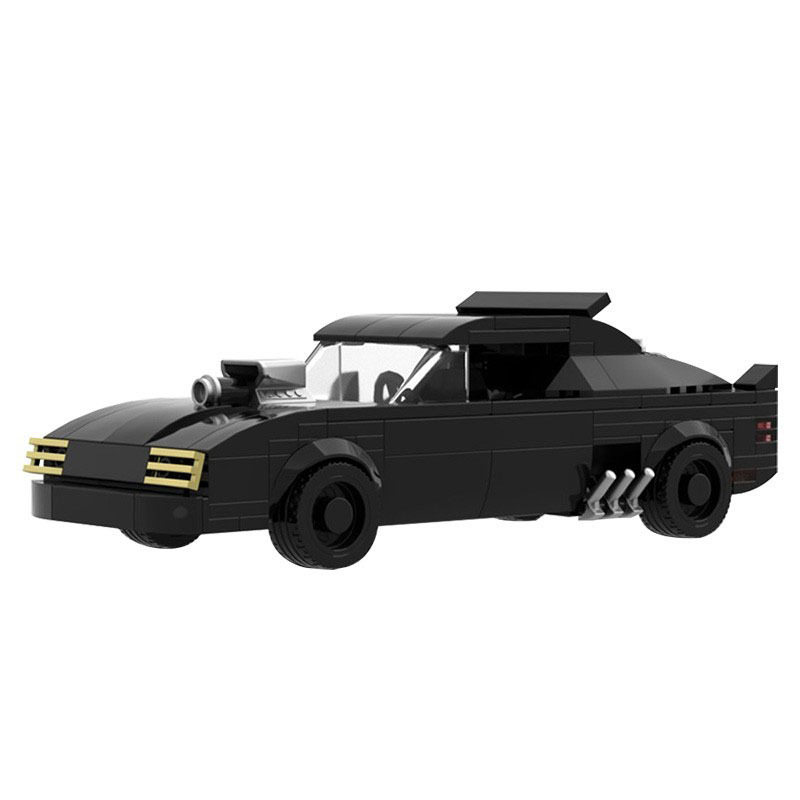 Picture of Small particle building blocks MOC car assembling toy crazy Max V8 Interceptor for Lego 21806