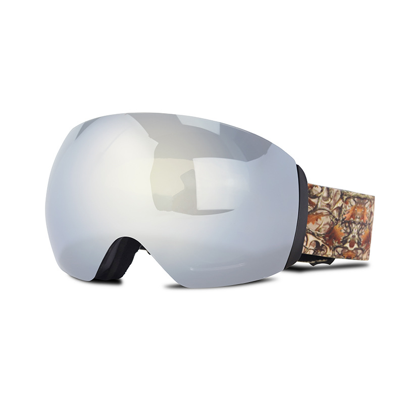 Picture of Factory in stock Cross-border Ski Goggles Large Spherical Adult Double Layer Lasting Anti-fog Ski Glasses Ski Equipment for Men and Women