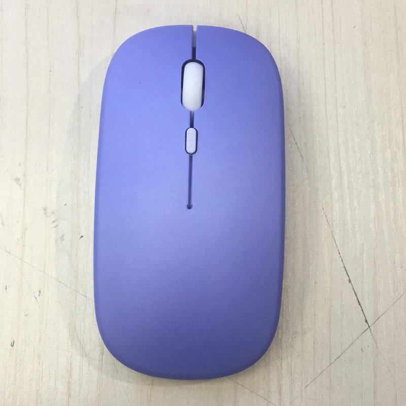 Picture of Student Party Wireless Charging Mouse Desktop Notebook USB Dormitory Silent Bluetooth Mouse Dual-Mode Mouse