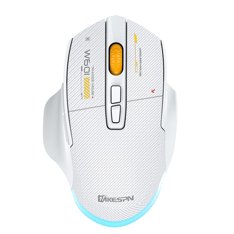 Picture of Carbon fiber 12800DPI Bluetooth mouse wireless three-mode macro definition game mouse a batch of computer accessories