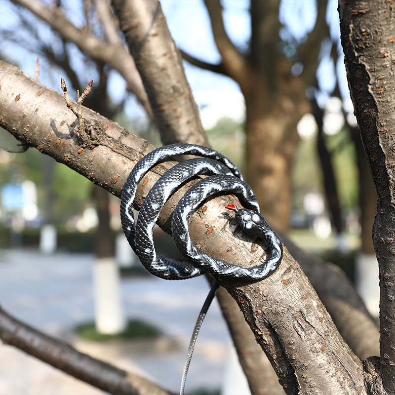 Picture of Cross-border simulation snake model python cobra animal simulation model children's toy stall scary spoof toys