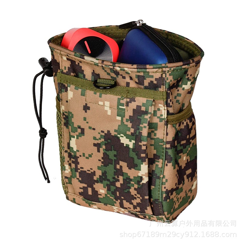 Picture of Outdoor Military Fan Tactical Bag Accessories Waist Bag Outdoor Camping Accessories Supplies Bag Molle Rope Recycling Bag