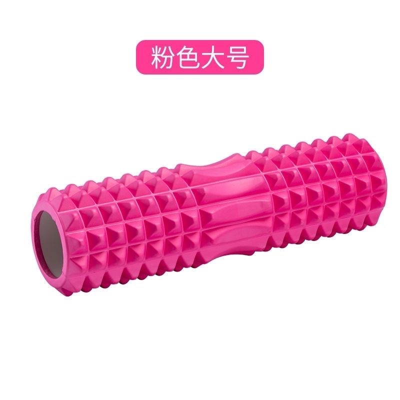 Picture of Foam shaft muscle relaxation massage stick beginner wolf tooth stick foam roller yoga supplies hollow yoga column