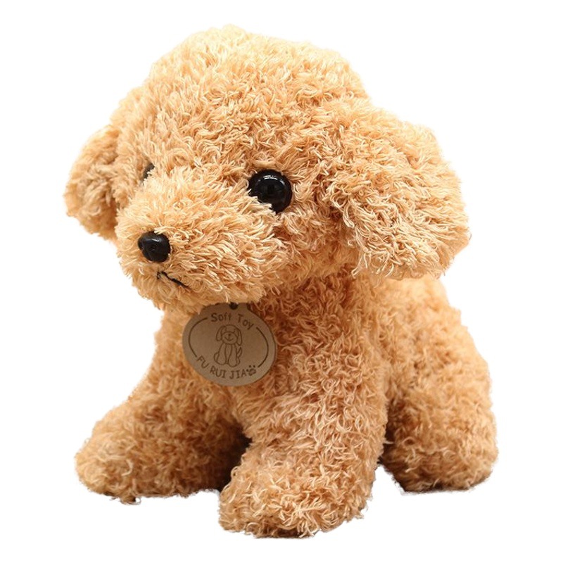 Factory wholesale large simulation teddy dog plush toy puppy doll grab machine doll new gift doll