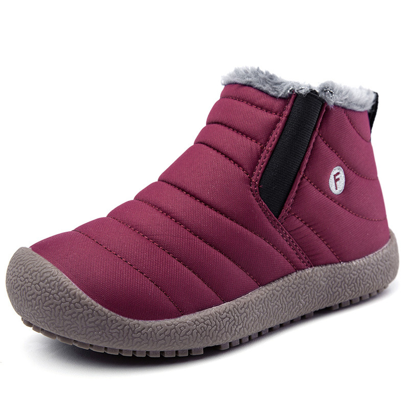 Picture of Autumn and Winter New Men's Large Size Plus Cotton Cotton Shoes Outdoor Casual Hiking Shoes Couple's Multi-color Height-increasing Outdoor Shoes