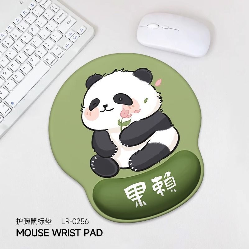 Picture of Creative Cartoon Wrist Mouse Pad Non-Slip Hand Rest Student Office Learning Wrist Pad Gaming Keyboard Mouse Pad