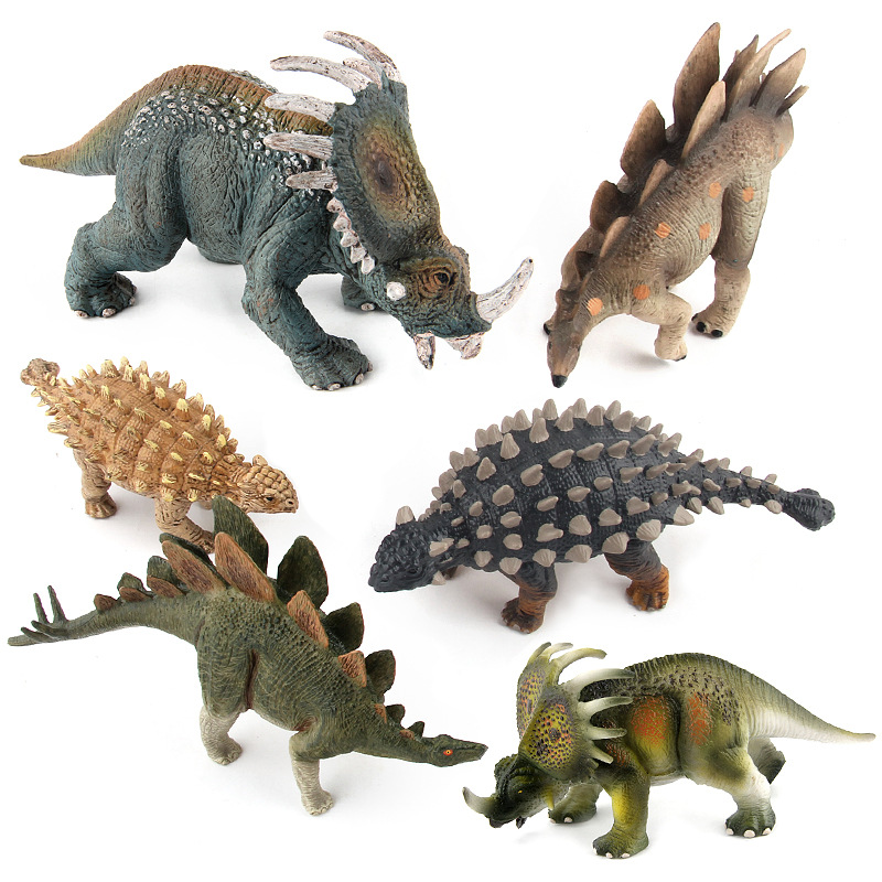 Picture of [Small single Youpin] cross-border classic product dinosaur model Toy Sword Dragon beauty Dragon Triceratops medium