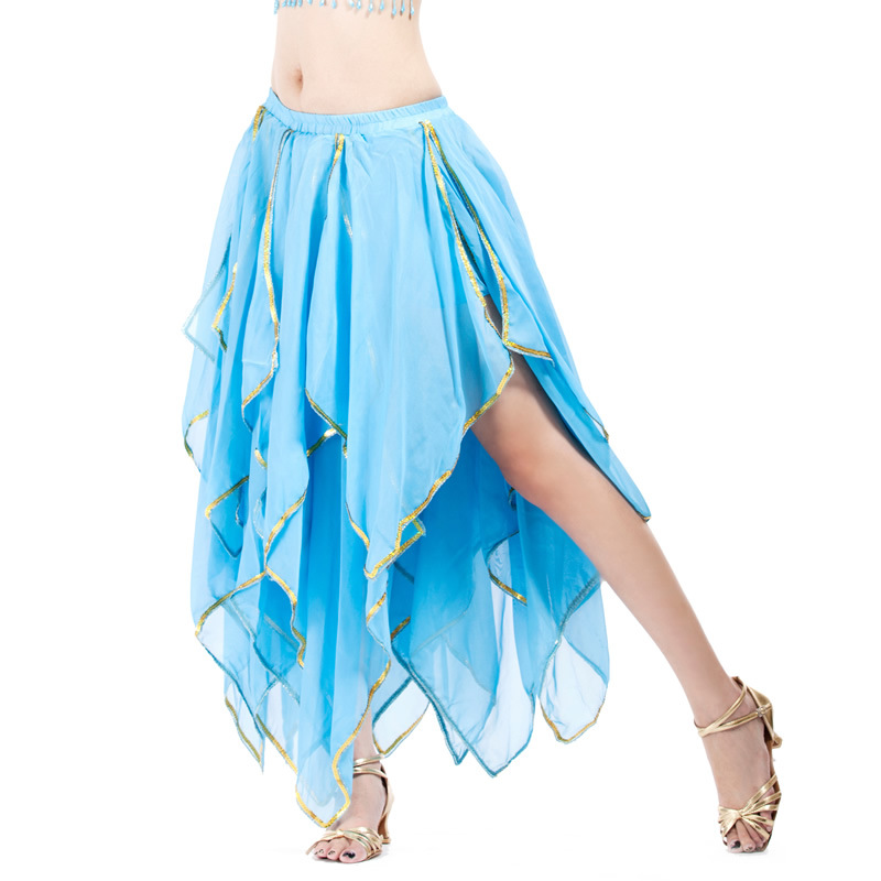 Picture of 16 Leaf Skirt Belly Dance Chiffon Skirt Belly Dance Skirt Belly Dance Performance Skirt