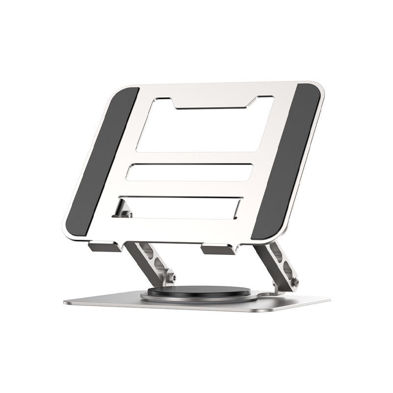 Picture of Carbon steel laptop stand double arm support folding gaming notebook stand