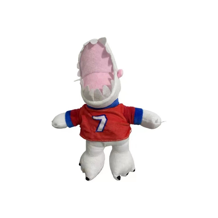 Picture of Cross Border New Product Stumbling Guy Plush Toy Cute Cartoon Doll Green Hat Panda Hippo Dragon