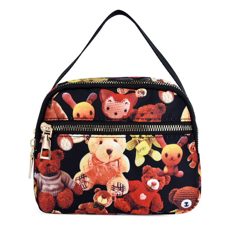 Picture of New Style Printed Shoulder Bag Fashionable Women's Shopping Handbag Lightweight Water-repellent Nylon Cloth Bag Casual Crossbody Bag