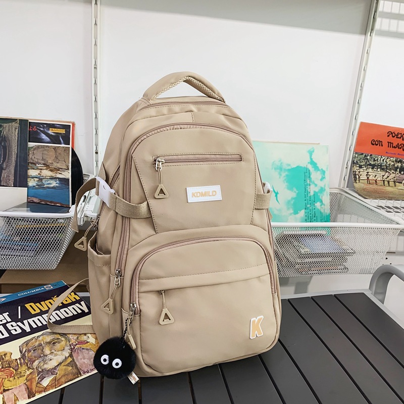 Picture of Backpack Large Capacity Female South Korea All-match High School Student College Student Schoolbag Mori Trendy Brand Junior High School Student Waterproof Backpack