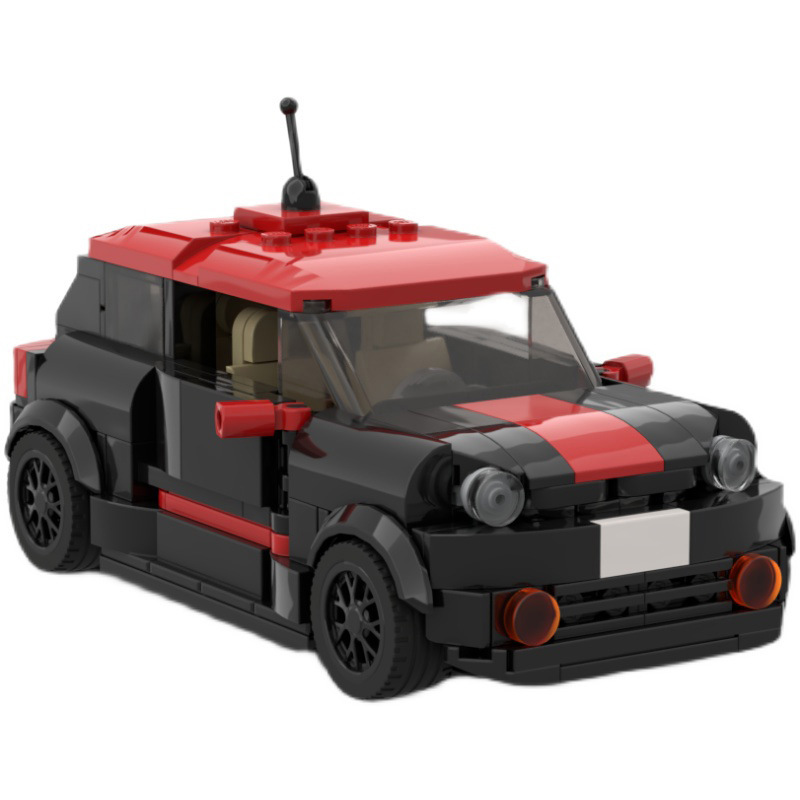 Picture of MOC block compatible Lego model MINI COOPER MINI COOPER JCW2014 patchwork toy gift