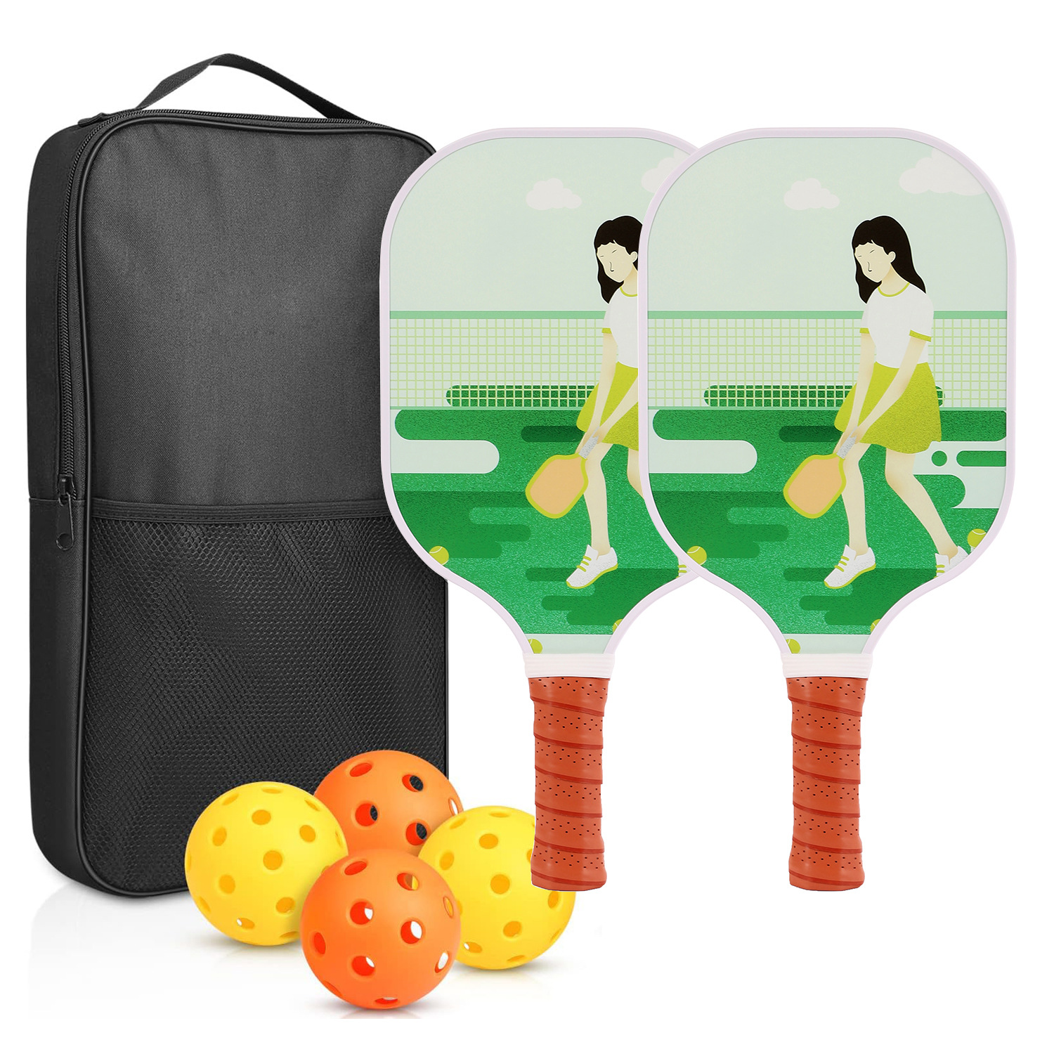 Picture of Carbon Fiber Pickleball Racket Honeycomb Board Outdoor Sports Carbon Pickleball Racket Cross-Border Pickleball Paddle