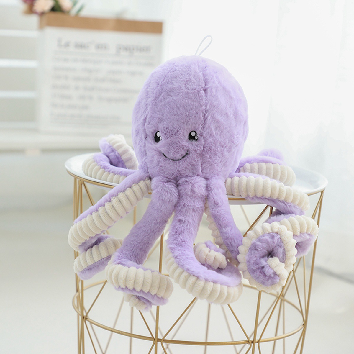 Picture of Factory Supply Cross-border Octopus Big Octopus Doll Plush Toy Activity Gift Prizes Valentine's Day Gift