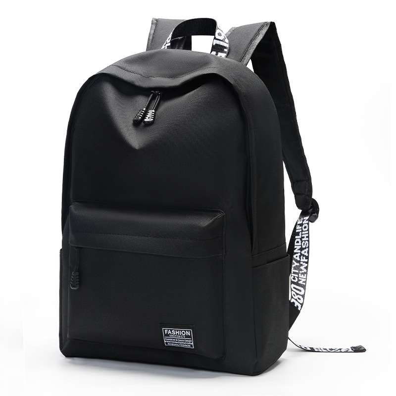 Picture of 2025 new Korean version of the backpack men's casual simple solid color sports backpack computer bag student bag wholesale