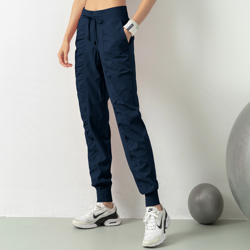 Picture of High-Waisted Loose Quick-Dry Sports Pants for Women, High-Elastic Long Pants, Casual Jogger Sweatpants, Yoga Pants, Breathable Fitness Running