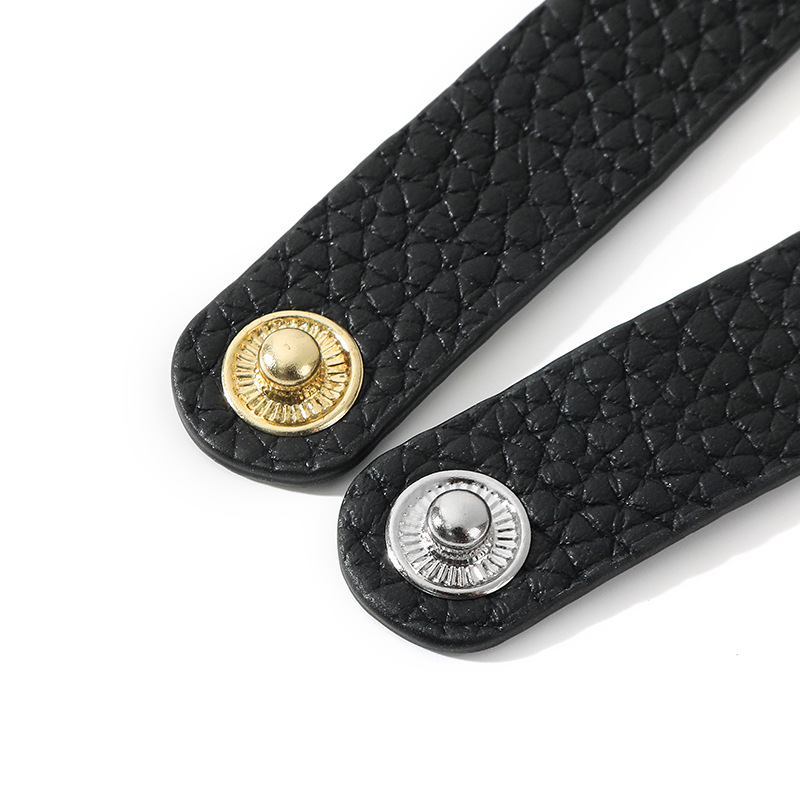 Picture of Mahuangshi D-55 Leather Bag Strap Lindy mini19 Pig Nose Shoulder Strap Shorten Adjustable Buckle Strap Fixed Buckle