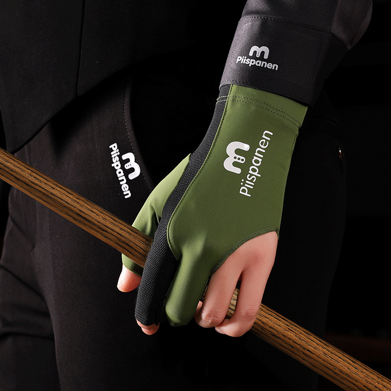 Picture of Billiard Gloves Three-Finger Breathable Thin Non-Slip Snooker Billiard Gloves Men's Ice Silk Stretch Professional Women's Gloves