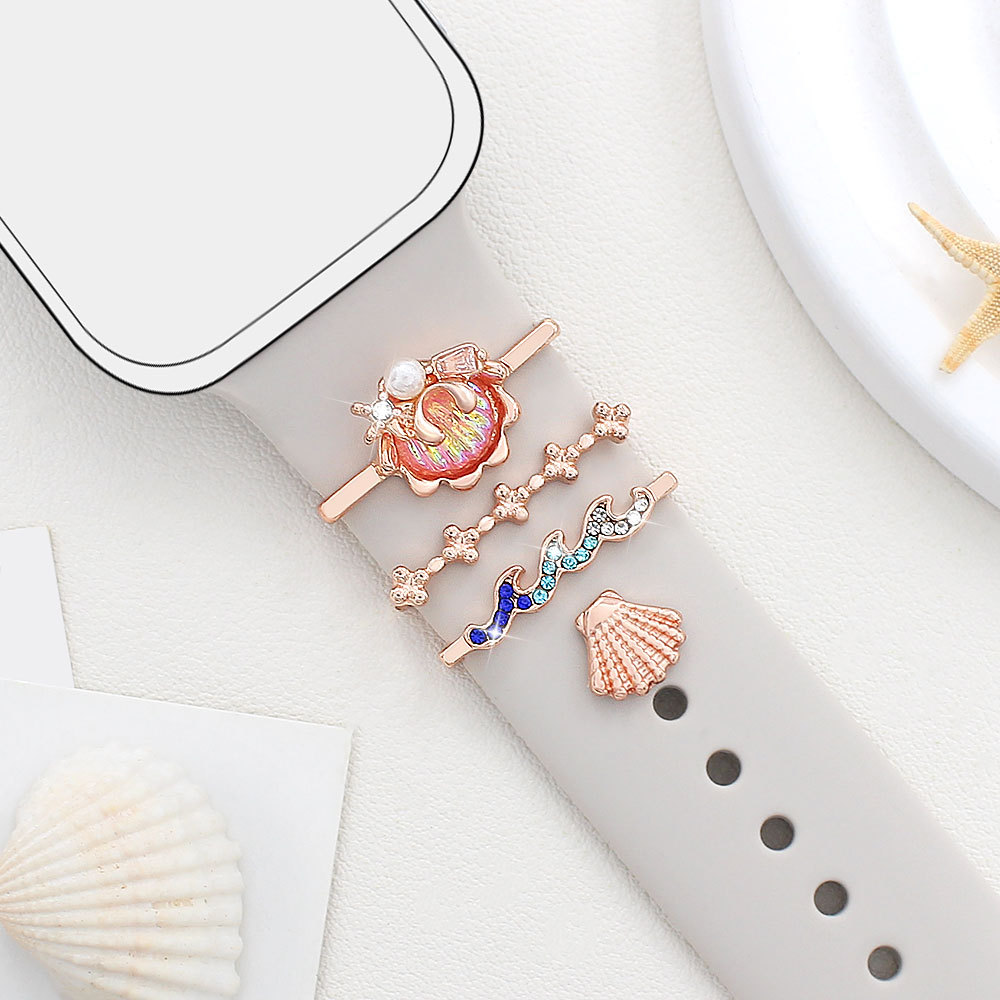 Picture of For Apple Watch Watch Watch Universal Silicone Strap Color Shell Decoration