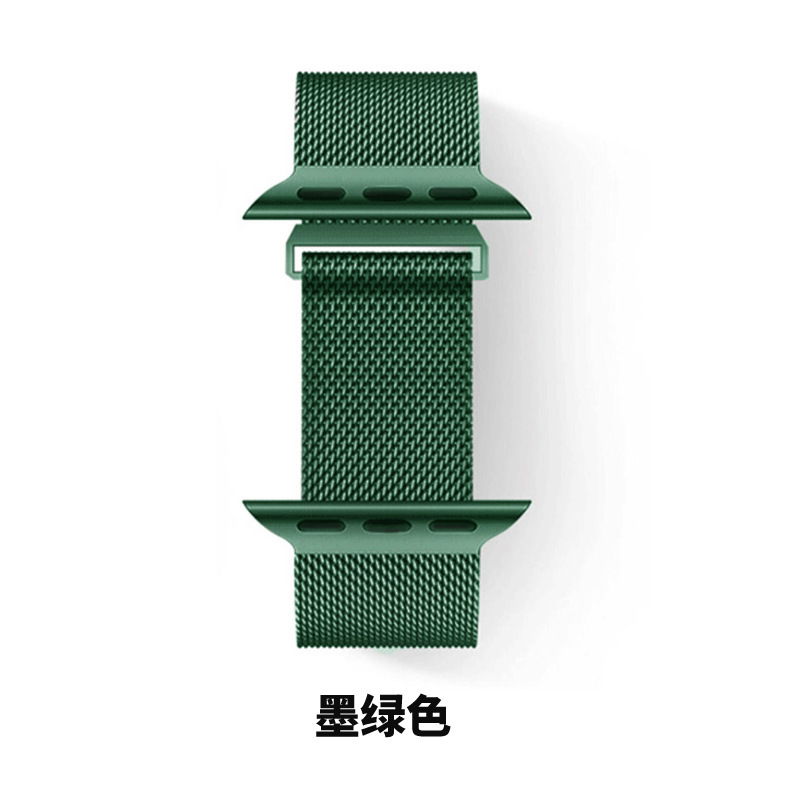 Picture of For Milanese Nice Apple Watch applewatch Stainless Steel Loop Magnetic Buckle Iwatch Strap New