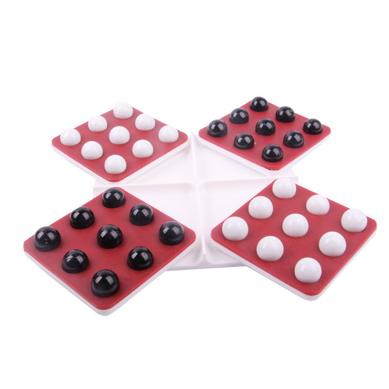 Picture of Factory Direct magic Wulian beads children's educational black and white rotating wuzi chess parent-child interactive thinking toys