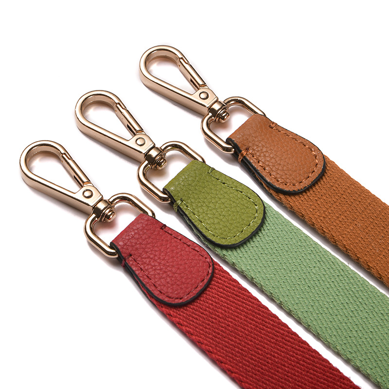 Picture of Mahuangshi MHS-F-34 Wide Strap Lightweight Comfortable Full Narrow Side Shoulder Strap Accessories Canvas Backpack Strap Crossbody Solid Color