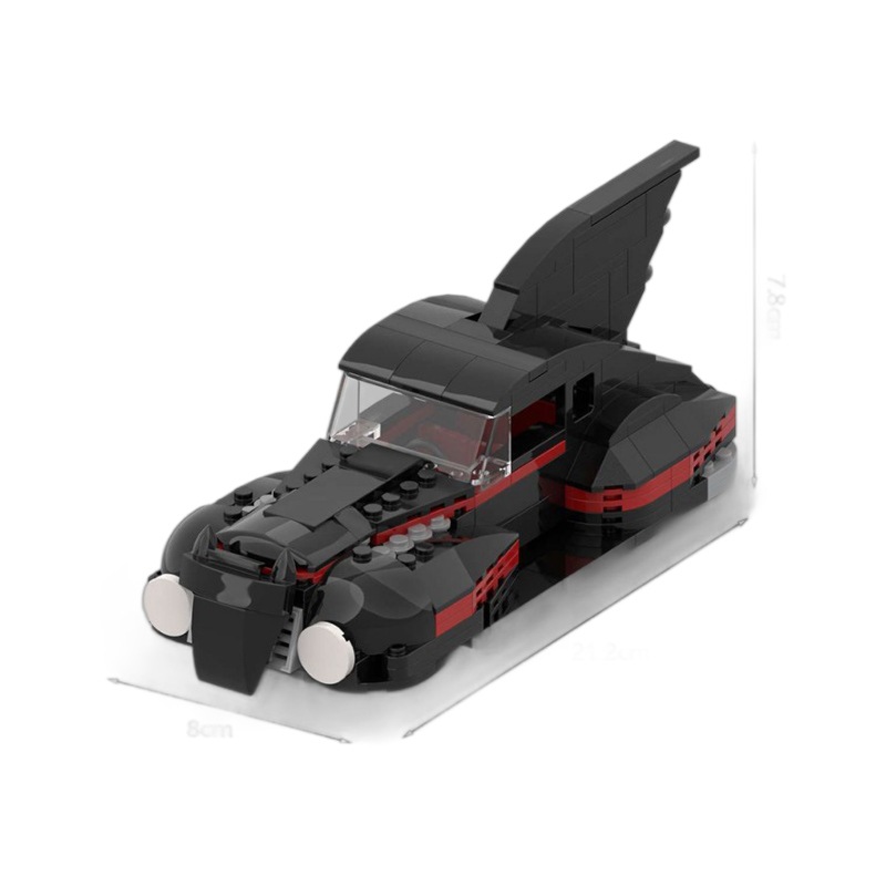 Picture of Compatible with Lego MOC educational toys children's building blocks 1940s batwing car assembly gift decoration gift car model