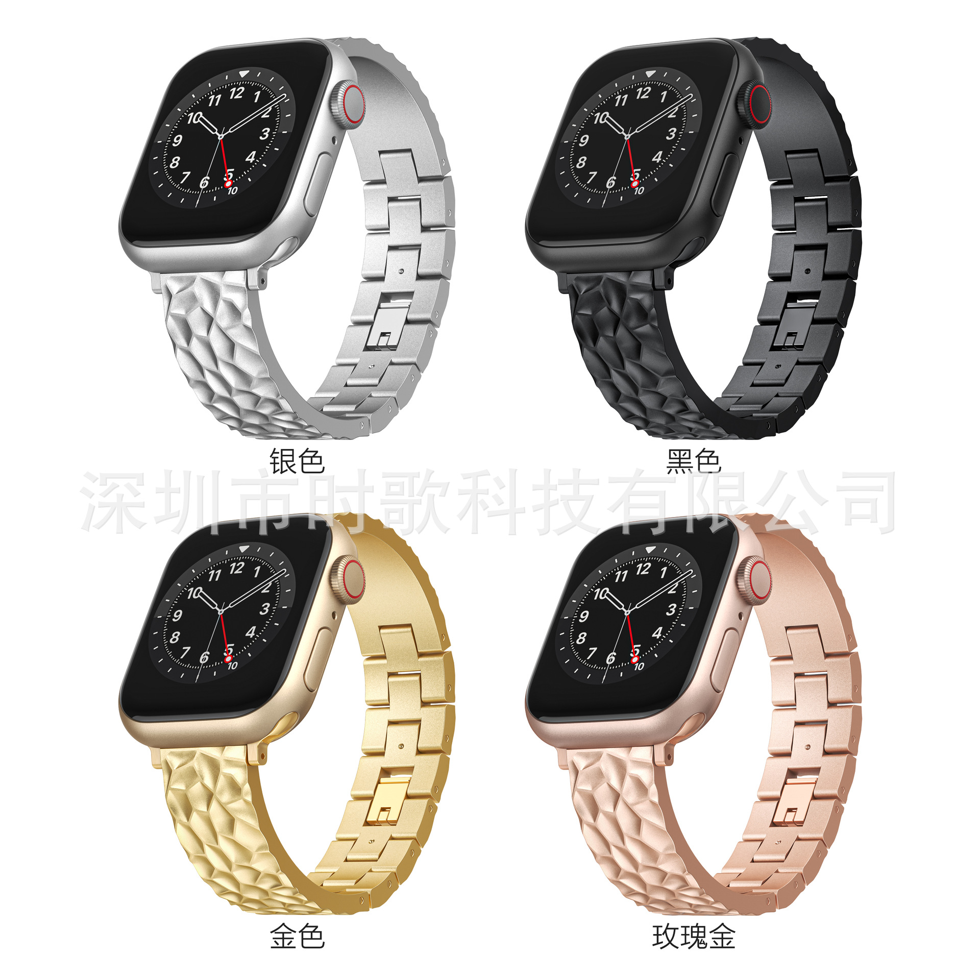 Picture of For Apple Watch Strap Hammer Bracelet Metal Steel Strap appleiwatch109 Zinc Alloy Strap Wholesale