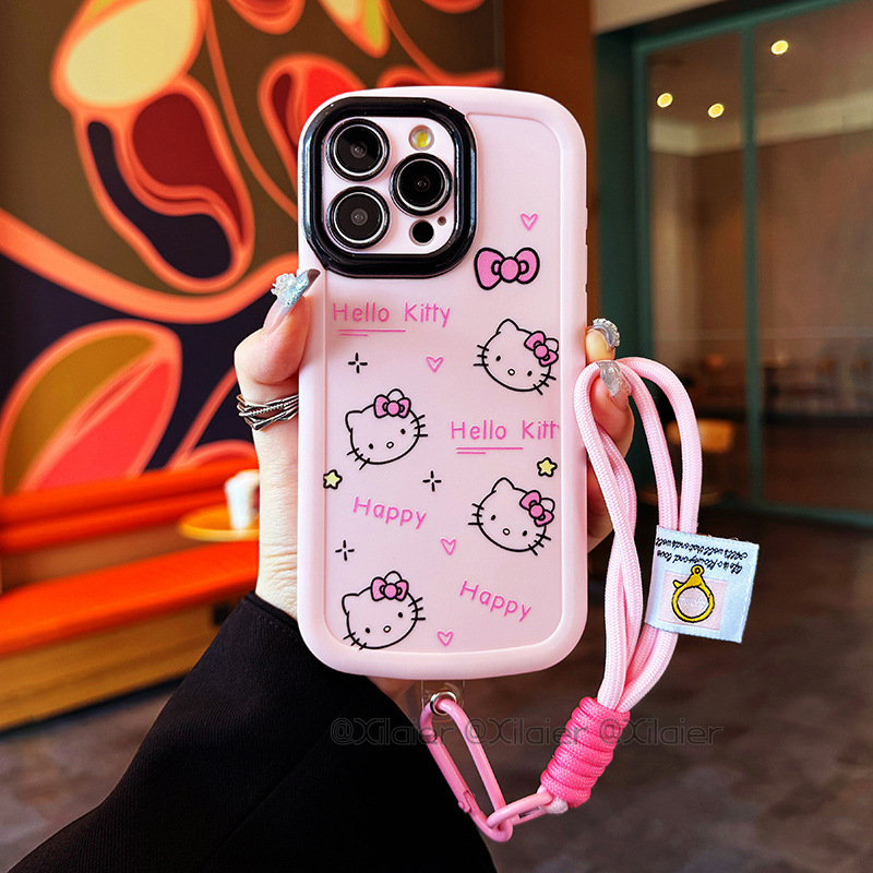 Suitable for OPPO Find X7 Pro Phone Case X5 Protective Case X3 Frosted Cute Hello Kitty Drop-resistant New